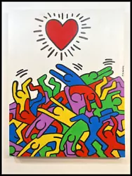 Buy Keith Haring Painting - Urban Art- NYC STREET ART • 1,736.59£