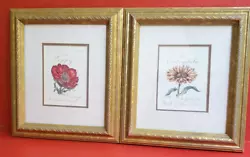 Buy *VTG* C. Lael Paintings August's Flowers THE POPPY And OCTOBER's Flowers CALEND • 28.33£