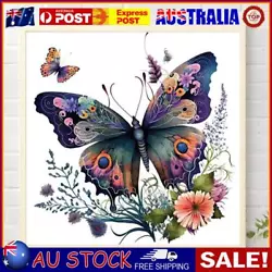 Buy Paint By Numbers Kit DIY Butterfly Oil Art Picture Craft Home Wall Decor(H1425) • 6.02£