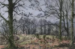 Buy Angus Rands Original Vintage Pastel Painting View Near Castle Howard Yorkshire • 133£