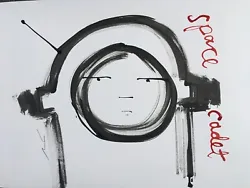Buy Space Cadet -  Original Signed Graphic Pop Art Minimalist Painting Art A3 • 35£