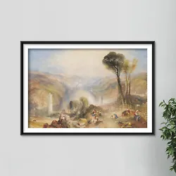 Buy William Turner - Oberwesel (1840) - Painting Photo Poster Art Print Gift J. M. W • 9.50£