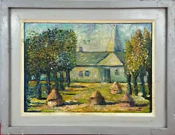 Buy Vincent Van Gogh (Handmade) Oil On Masonite Painting Framed Signed And Stamped • 984.37£