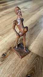 Buy Ouro Artesiana Don Quioxte Hand Craft Wood Figure Made In Spain 9” • 18£