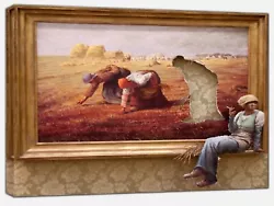 Buy Banksy Break Time   Picture Print On Framed Canvas Wall Art Decoration • 11.99£