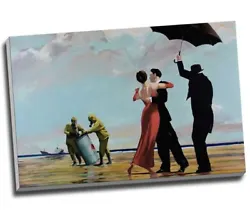Buy Banksy Toxic Beach Painting Canvas Print Wall Art 30x20  A1 • 24.99£