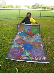 Buy SELINA  NUMINA 175 X 100 Cm Original Painting - Aussiepaintings Aboriginal Art • 500.67£