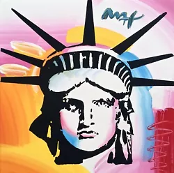Buy Liberty Head, Acrylic Painting On Canvas, Peter Max • 25,694.75£