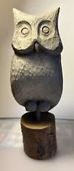 Buy Tim Jumper Hand Carved Wooden Owl Hingham Massachusetts • 78.96£