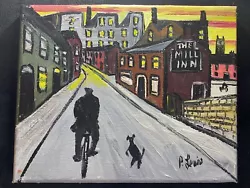 Buy Northern Art Painting Oil On Canvas Signed By Artist • 0.99£