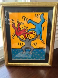Buy Keith Haring Signed Watercolor Painting On Paper Self Portrait 1988  16x12 • 425.25£