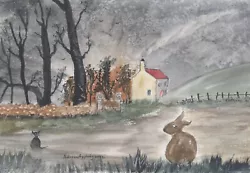 Buy ALMOST HOME - Original Watercolour Painting By ADRIAN APPLEBY • 10£