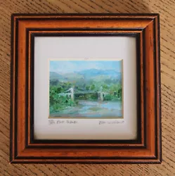 Buy Hand Painted Water Colour Miniature Welsh Picture By Dorothy M Williams Signed • 49.99£
