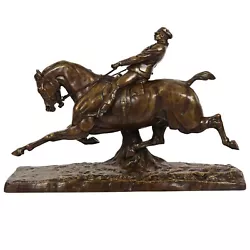 Buy  Horse & Groom” French Bronze Sculpture After Emmanuel De Santa Coloma, C. 1900 • 3,125.86£
