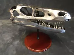 Buy Handmade Welded Velociraptor Skull Sculpture • 360£