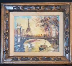 Buy Vintage Paris Painting Signed David Hockney • 103.60£