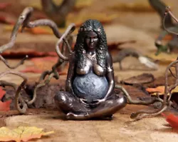Buy Pagan/Wiccan Mother Earth Art Figurine (Mini) 8.5cm • 15.99£