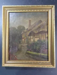 Buy Oil Painting On Board Signed & Dated Has Some Age Worth A Look • 29.99£