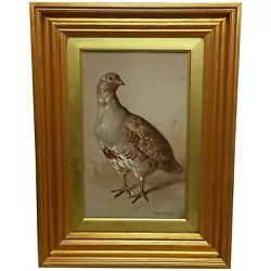 Buy British 19th Century Watercolour Painting Partridge Game Bird Signed Frank Paton • 20,000£