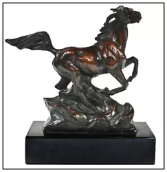 Buy Ken Payne Original Bronze Sculpture Wild Horse Western Full Round Signed Artwork • 2,916.68£