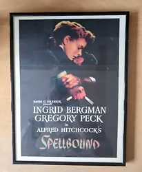 Buy Framed Reproduction Film Poster Alfred Hitchcock's 'Spellbound' • 7.50£