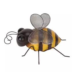 Buy Bee Wall Decor Metal Bright Colors Metal Bee Sculpture For Family Garden Fst • 24.08£