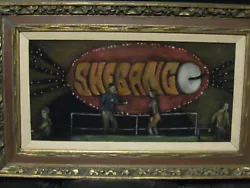 Buy Lonnie Frisbee Original Framed Oil Painting SHEBANG Show Jesus Revolution RARE! • 79,060.75£