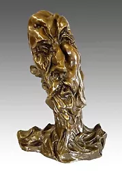 Buy Don Quixote Face - Bronze Bust, Modern Art, Sign. Otto Gutfreund • 855.62£