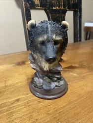 Buy 6  Tall  Resin Brown Bear On A River Fishing  Bust  • 6.45£