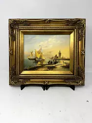 Buy Sunset Boat Scene 13x15 • 124.03£