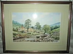 Buy George H.  Griff  Griffiths Framed Watercolor Painting, English Countryside • 237.46£