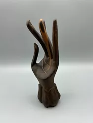 Buy Wooden Carved Hand Sculpture Statue • 31.42£