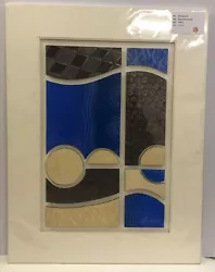 Buy Blue Abstract II - Nancy Wood - Original Artwork  *Mounted* • 45£