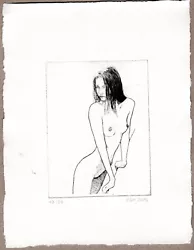 Buy CBY Art - Nude Cold Needle Erradiation Original 19/20 Erotic Erotic Woman ART Xxx • 11.13£