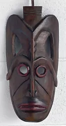 Buy African Kenya Kikuyu Tribal Traditional Hand Carved Wood Mask • 103.19£