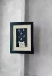 Buy  STARRY STARRY NIGHT  Hand Painted Stars Distressed Frame Black White & Pink • 39£