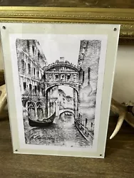 Buy Barbara Cavasin Bridge Of Sighs A Venetian Canal Scene • 50£