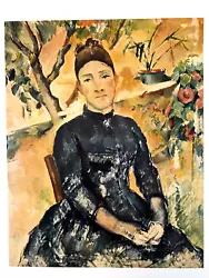 Buy CEZANNE Paul Art Print 1958 Madam Cezanne Portrait Paris French Art Artwork Lady • 25£