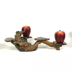 Buy Decorative Artisan Made Burl Drift Wood Display Stand Group For Vase Bowl  • 189£