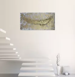 Buy Abstract Texture Painting Artwork Hand-painted/40x80 “GOLD TROPHY” #531 Sales • 37.20£
