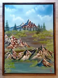 Buy Oil Painting 50x70 Cm Landscape Of The Mountains By Art Bob Ross • 214.66£