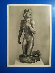 Buy Postcard Georg KOLBE Plastic Original Photography Old Antique 1950s 50s Kneeling Bronze • 4.50£