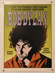 Buy BOB DYLAN - 1996 Concert Poster - S&N - Justin Hampton • 275£