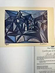 Buy Pablo Picasso Original Signed Print , View Of Paris Notre-Dame, 1945 Vintage  • 54.81£
