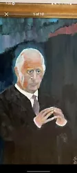 Buy Oil Painting Of King Charles, HRH His Majesty The Royal Highness • 5£