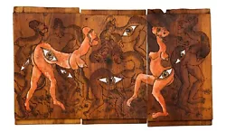 Buy  Gaia 2021-2  Abstract Oil Painting On Wood By Korean Artist Soobok Lucas Park • 98,825.95£