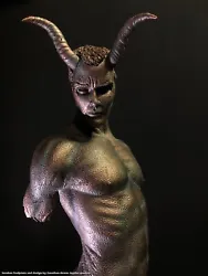 Buy Erotic Nude Male Torso Statue Demon Jaydee  Models Sculpture Jonathan Dewar • 179.99£