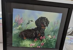 Buy Diamond Painting  Dachshund Hand Made Framed Picture • 0.50£