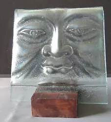 Buy Formella Art Glass Face Of Buddha • 62.01£
