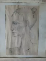 Buy Manner Of Pablo Picasso Portrait Of A Young Woman 20thc • 78.94£